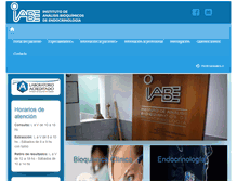 Tablet Screenshot of iabe.com.ar